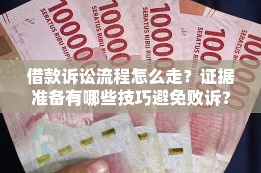 武汉借款诉讼流程怎么走？证据准备有哪些技巧避免败诉？