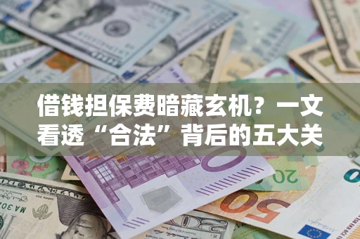 武汉借钱担保费暗藏玄机？一文看透“合法”背后的五大关键陷阱