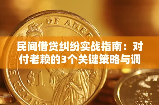 武汉民间借贷纠纷实战指南：对付老赖的3个关键策略与调解盲区解析