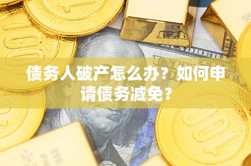 武汉债务人破产怎么办？如何申请债务减免？