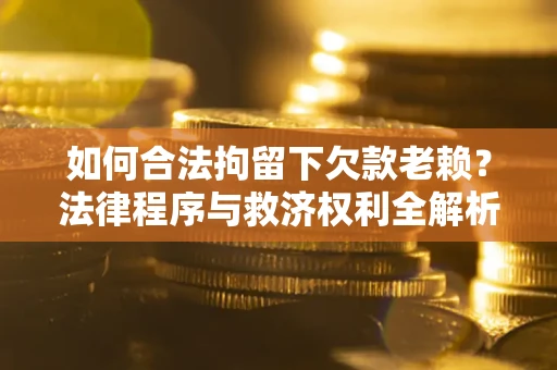 武汉如何合法拘留下欠款老赖？法律程序与救济权利全解析