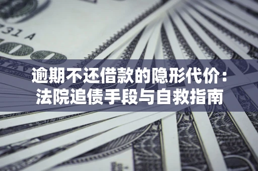 武汉逾期不还借款的隐形代价：法院追债手段与自救指南
