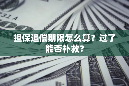 武汉担保追偿期限怎么算？过了能否补救？